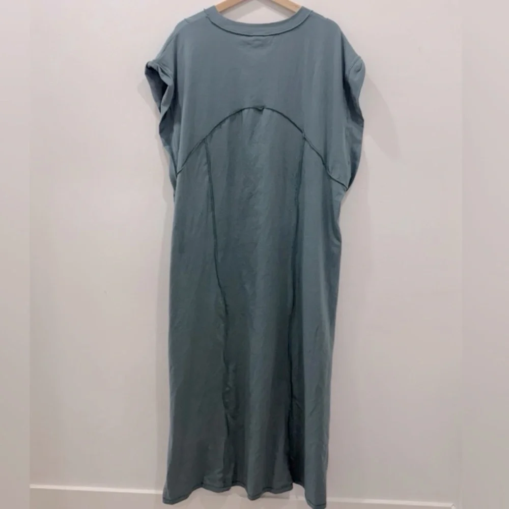 Free People Sage Green Midi Dress - Picture 7 of 10